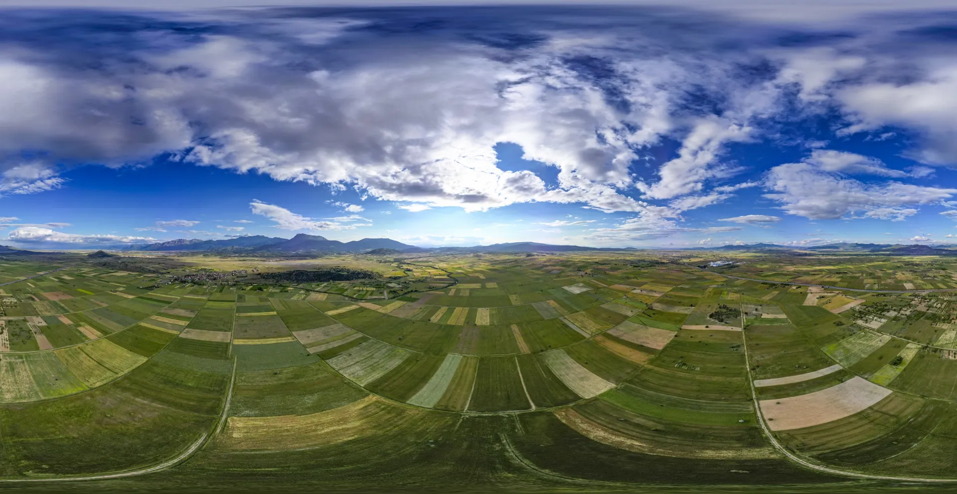 Paisagem de um campo